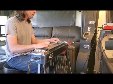 Tebbs Karney's pedal steel performance of Pretend I Never Happened